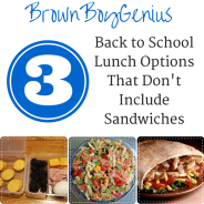 3 Back to School Lunch Options That Don’t Include Sandwiches